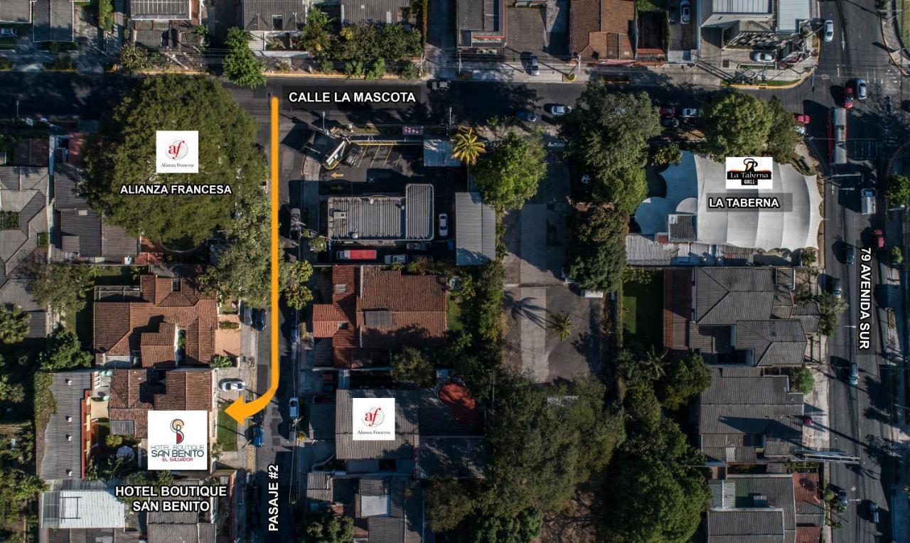 Hotel Boutique San Benito San Salvador Dış mekan fotoğraf